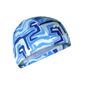 Gorra-natación-Kids-Azul-Aquon-01 gorra de lycra Aquon Kids